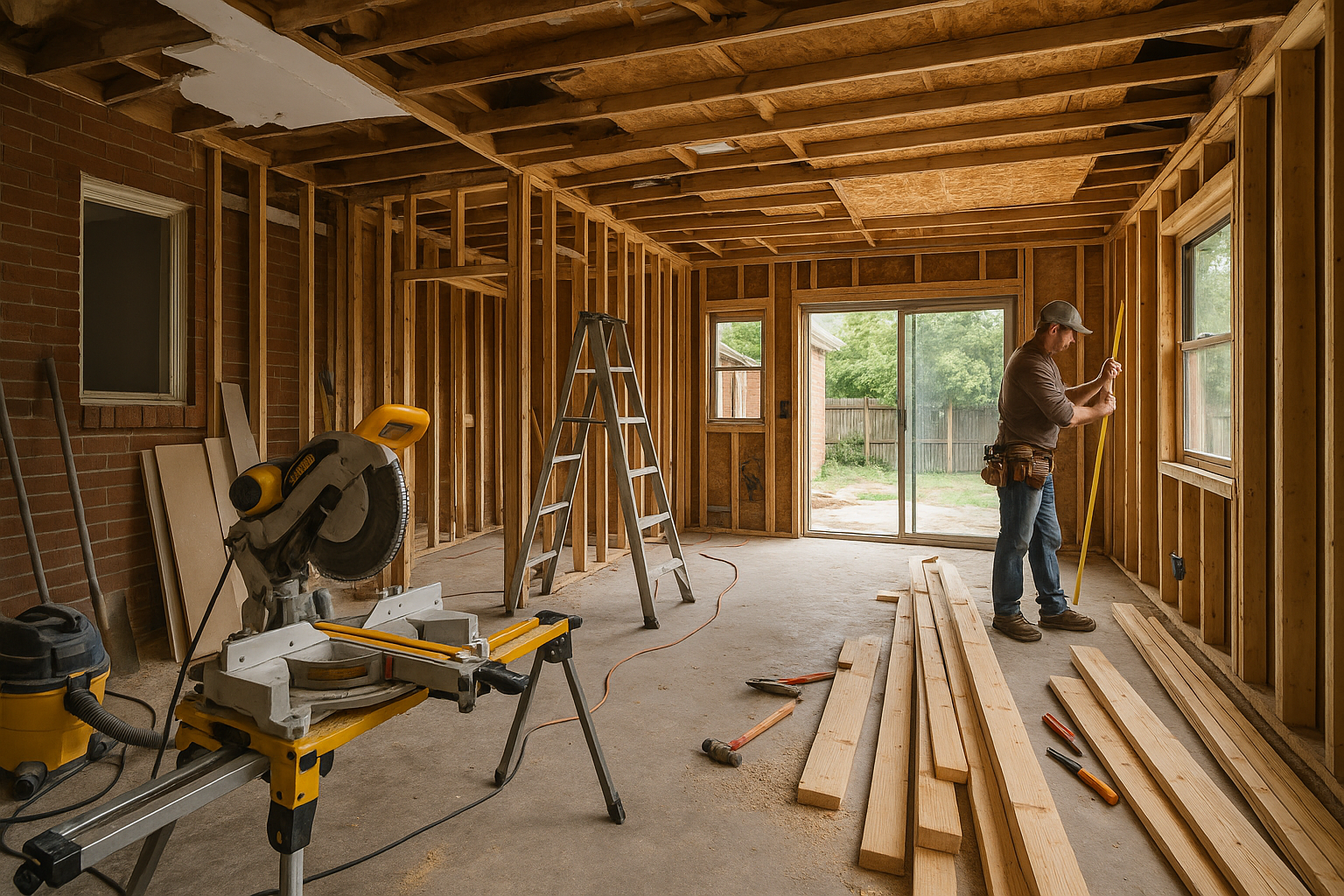 تجديد شامل لدور أرضي مع - مشروع ترميم وصيانة في المنطقة الوسطى لدى…