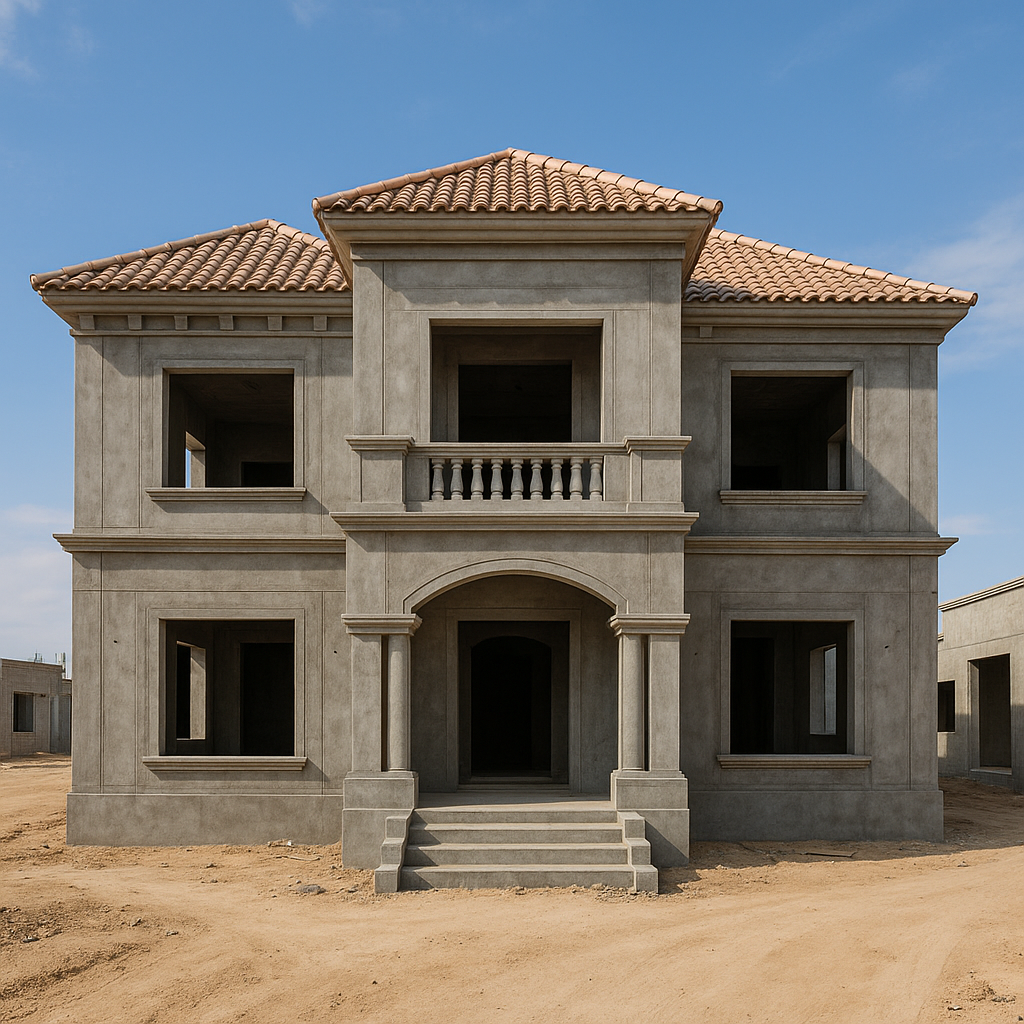 تشطيب فيلا عظم دورين - - مشروع تشطيب في المنطقة الوسطى لدى بوابات ا…