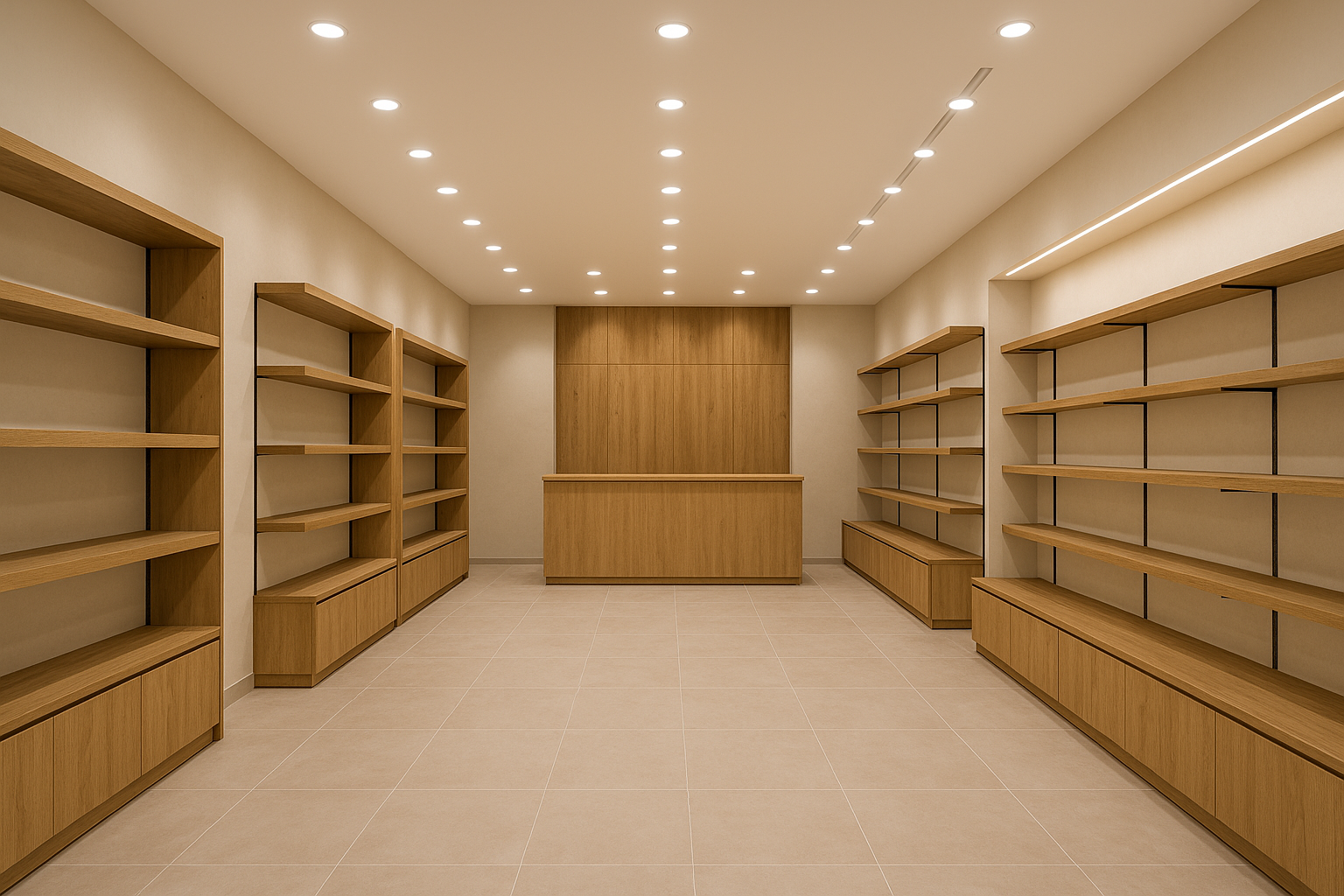 مشروع تشطيب محل تجاري بمساحة - مشروع تشطيب في المنطقة الغربية لدى…