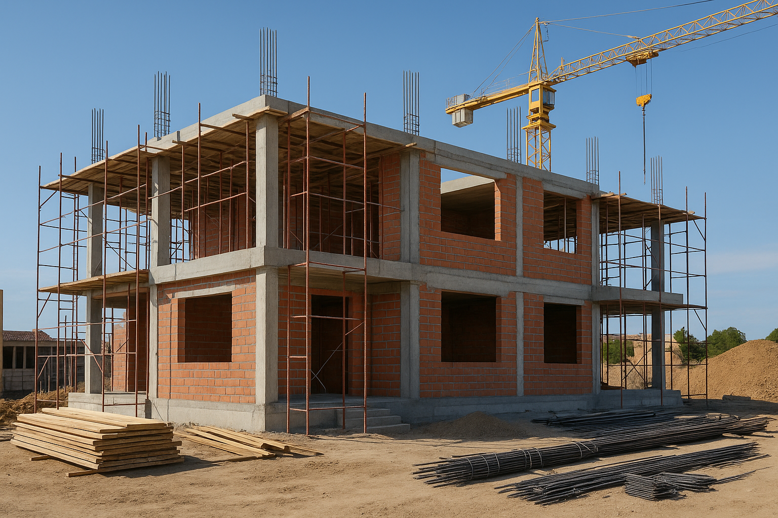 مشروع بناء عمارة سكنية جديدة - مشروع بناء جديد في المنطقة الغربية…