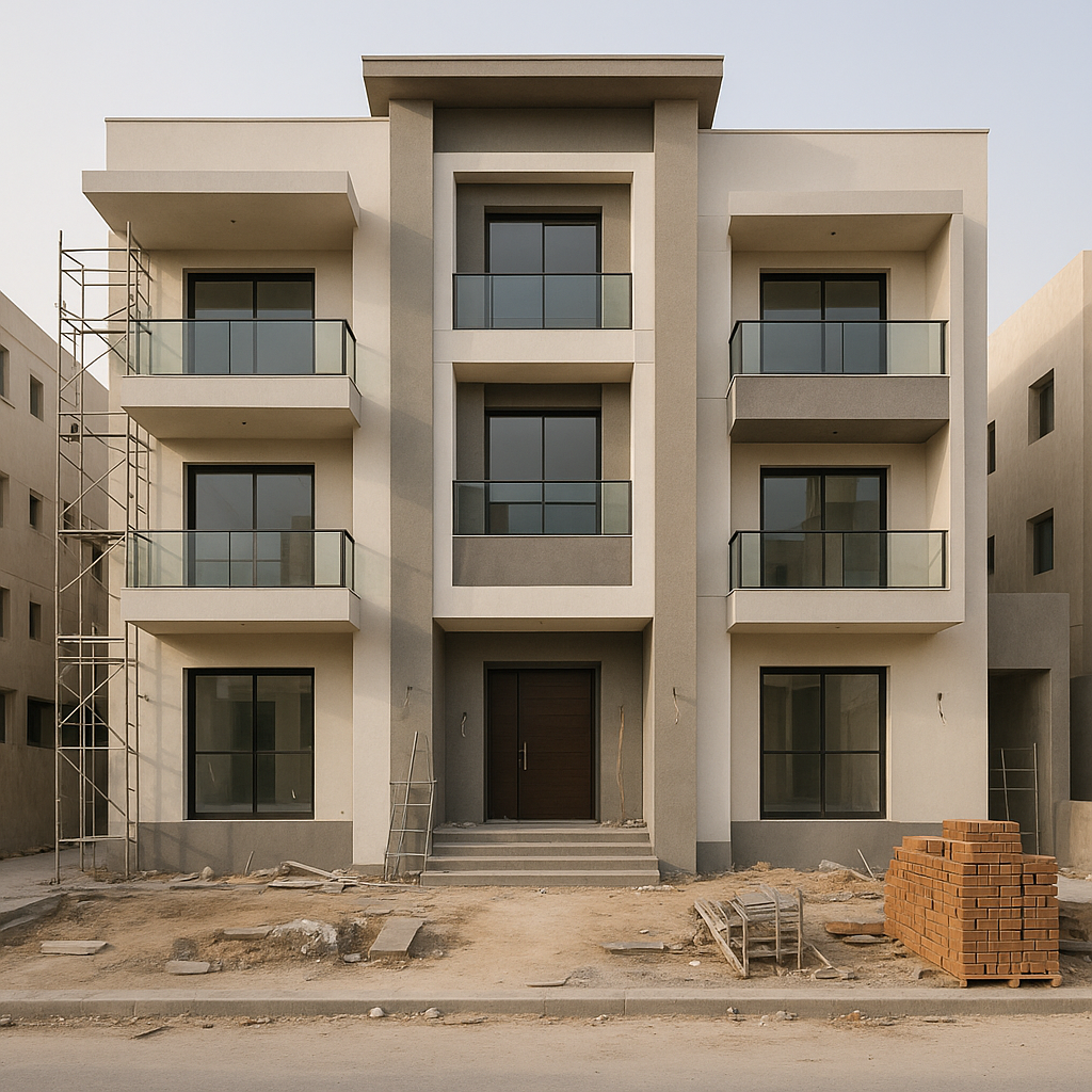 مشروع تشطيب شامل لعمارة ودبلوكسات - مشروع تشطيب في المنطقة الشرقي…