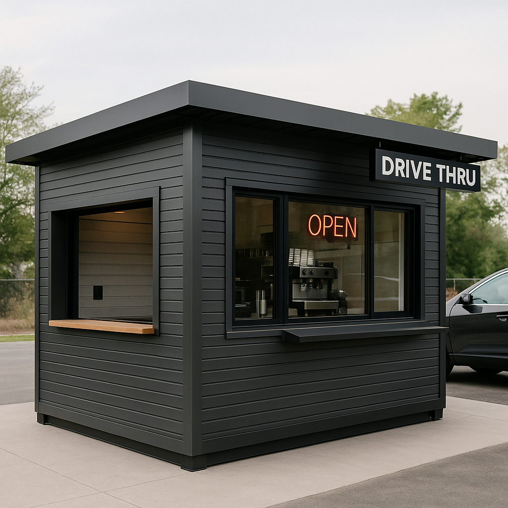 إنشاء كشك متنقل بمساحة 6x4 - مشروع بناء جديد في المنطقة الغربية لدى…