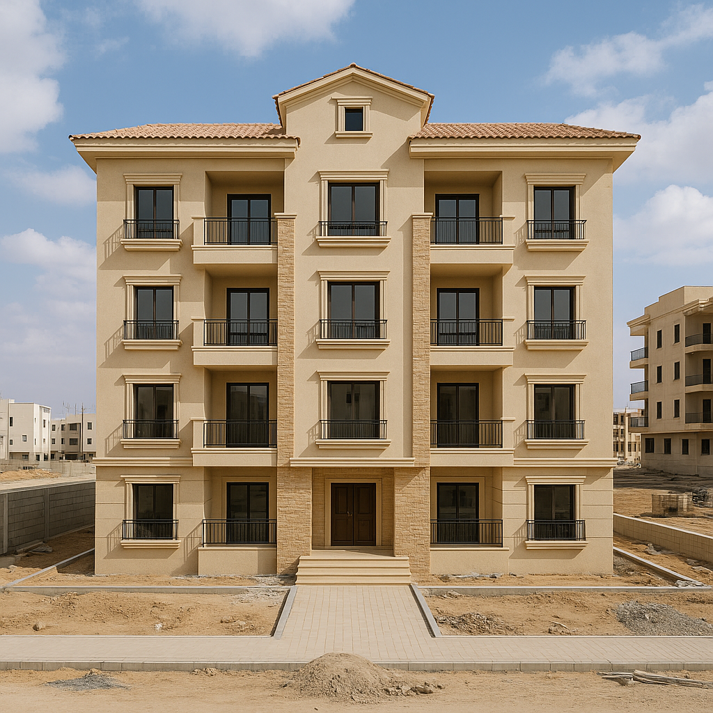 تشطيب عمارة سكنية من ثلاث - مشروع تشطيب في المنطقة الغربية لدى بوا…