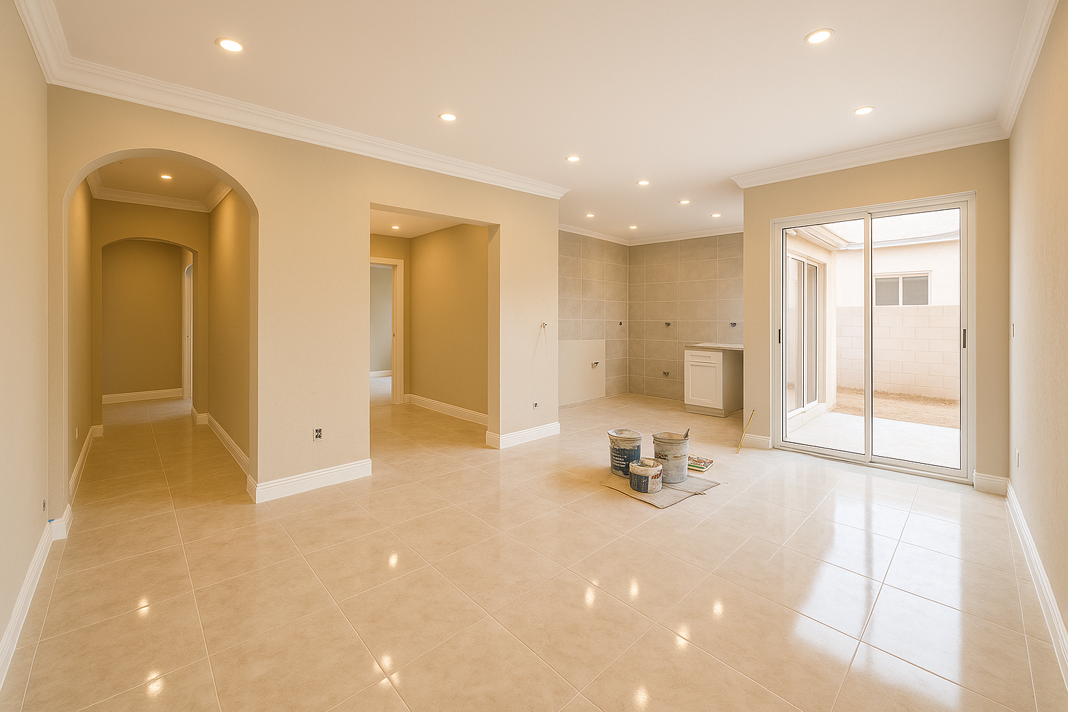 تشطيب بيت دور أرضي في - مشروع تشطيب في المنطقة الجنوبية لدى بوابات…