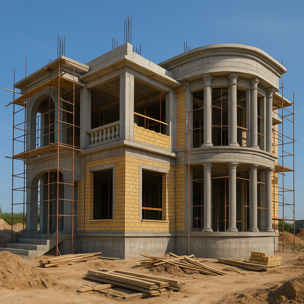 مشروع بناء جديد لفله سكنية - مشروع بناء جديد في المنطقة الوسطى لدى…