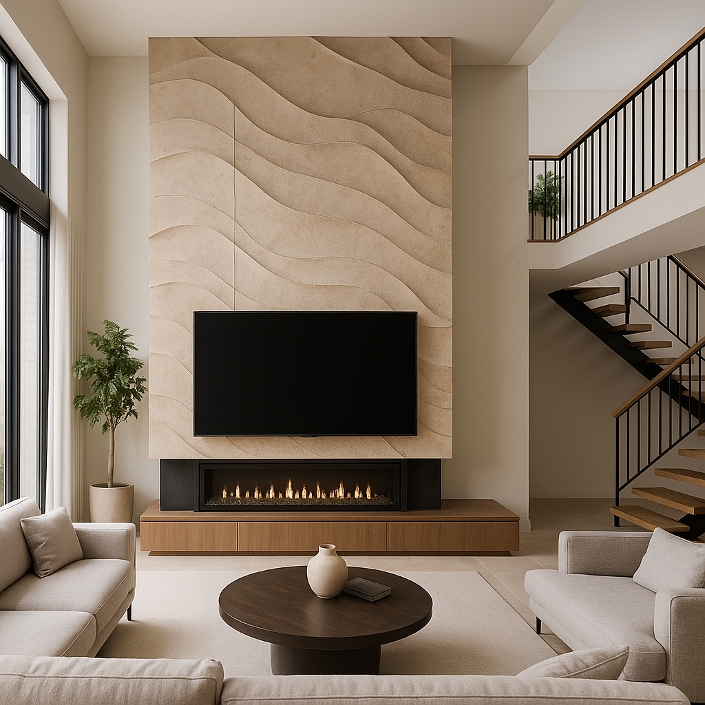 "ديكور جديد ومبتكر لتلفزيون في - مشروع ديكور في المنطقة الشرقية لد…