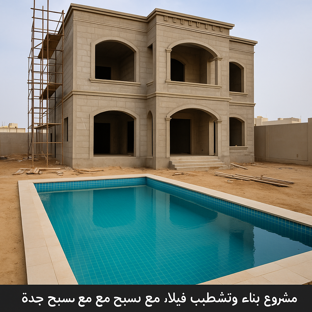 مشروع بناء وتشطيب فيلا مع - مشروع تشطيب في المنطقة الغربية لدى بوا…