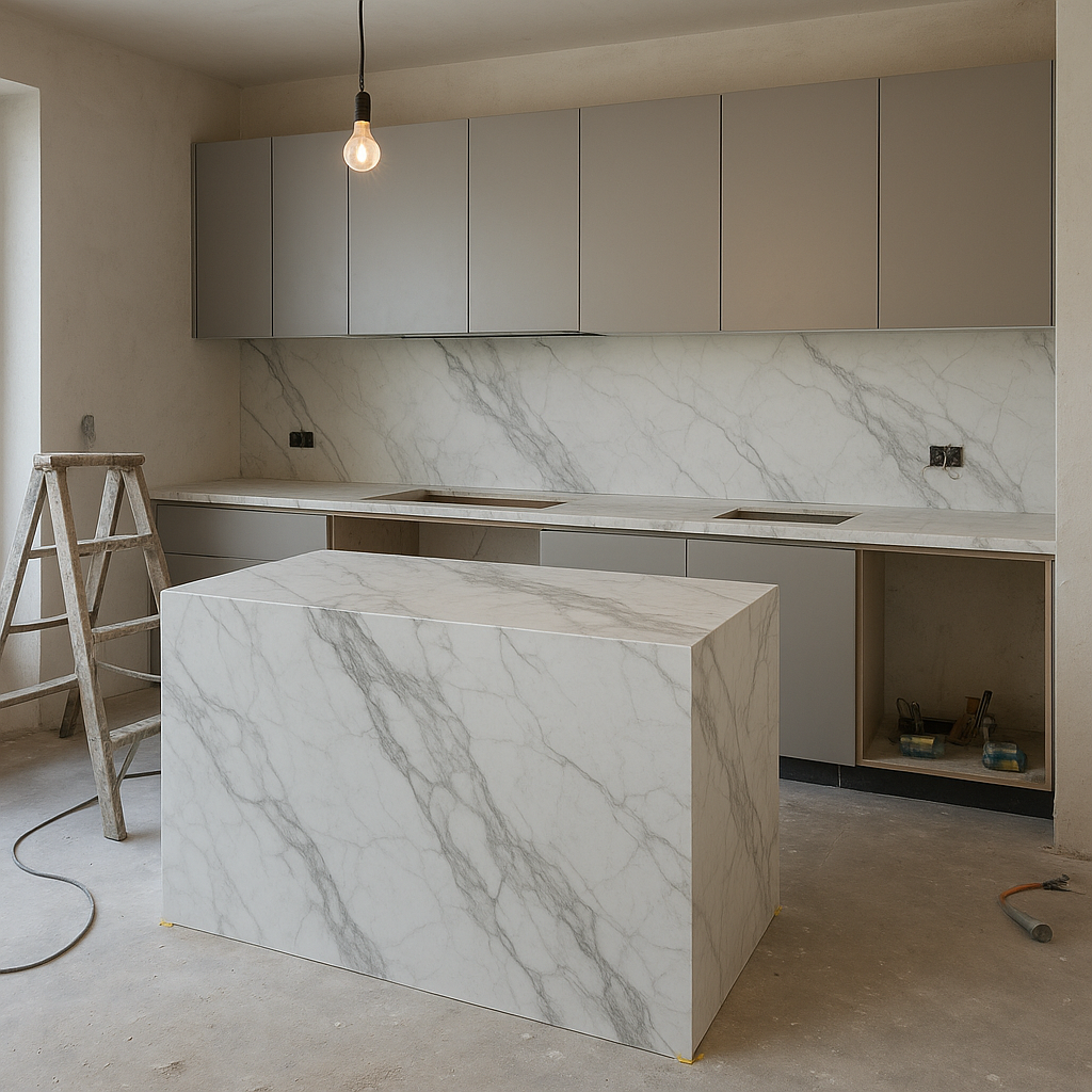 تجديد ديكورات بكونترات بورسلان لمشروع - مشروع ديكور في المنطقة ال…