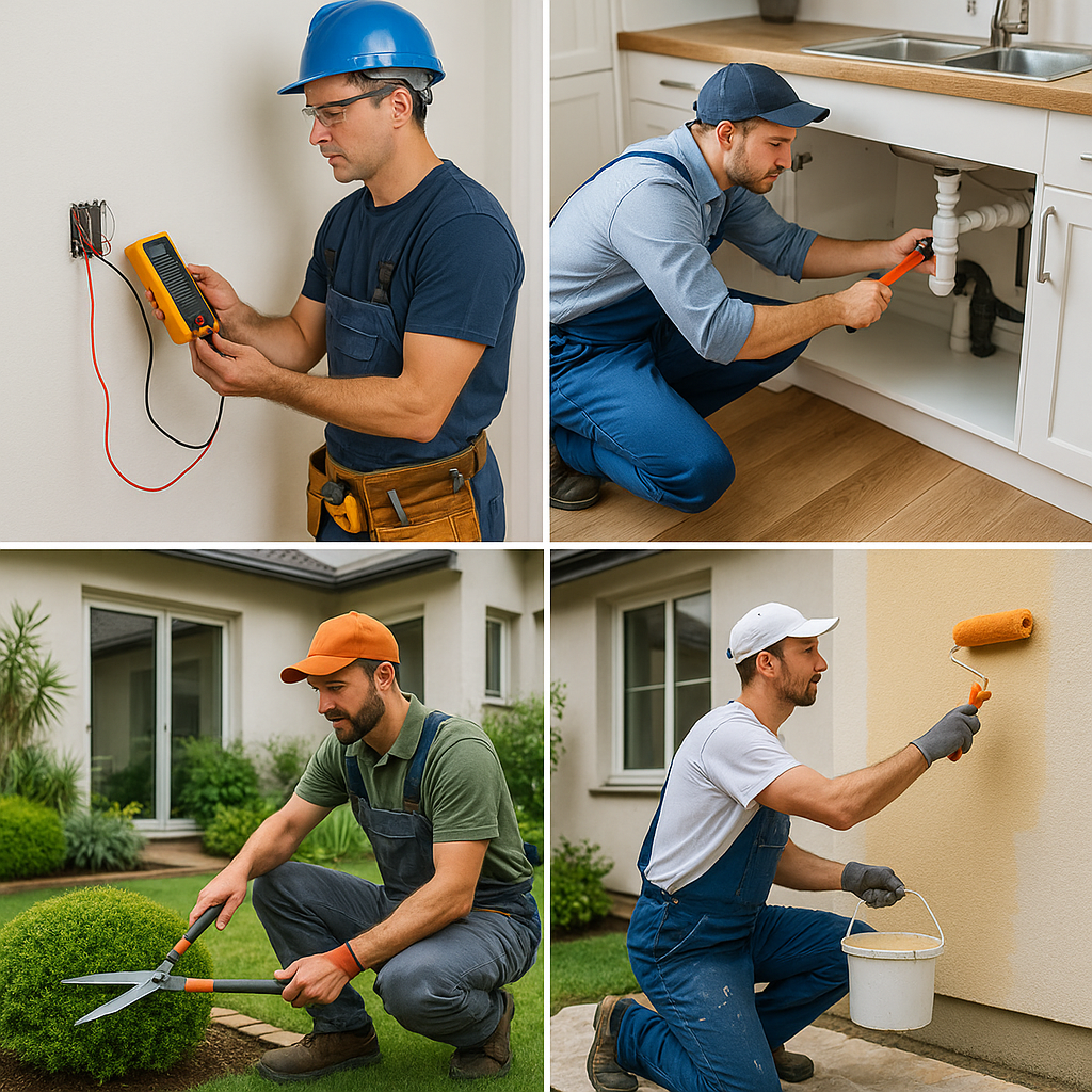 تجديد وصيانة منزل شامل: كهرباء، - مشروع ترميم وصيانة في المنطقة ال…