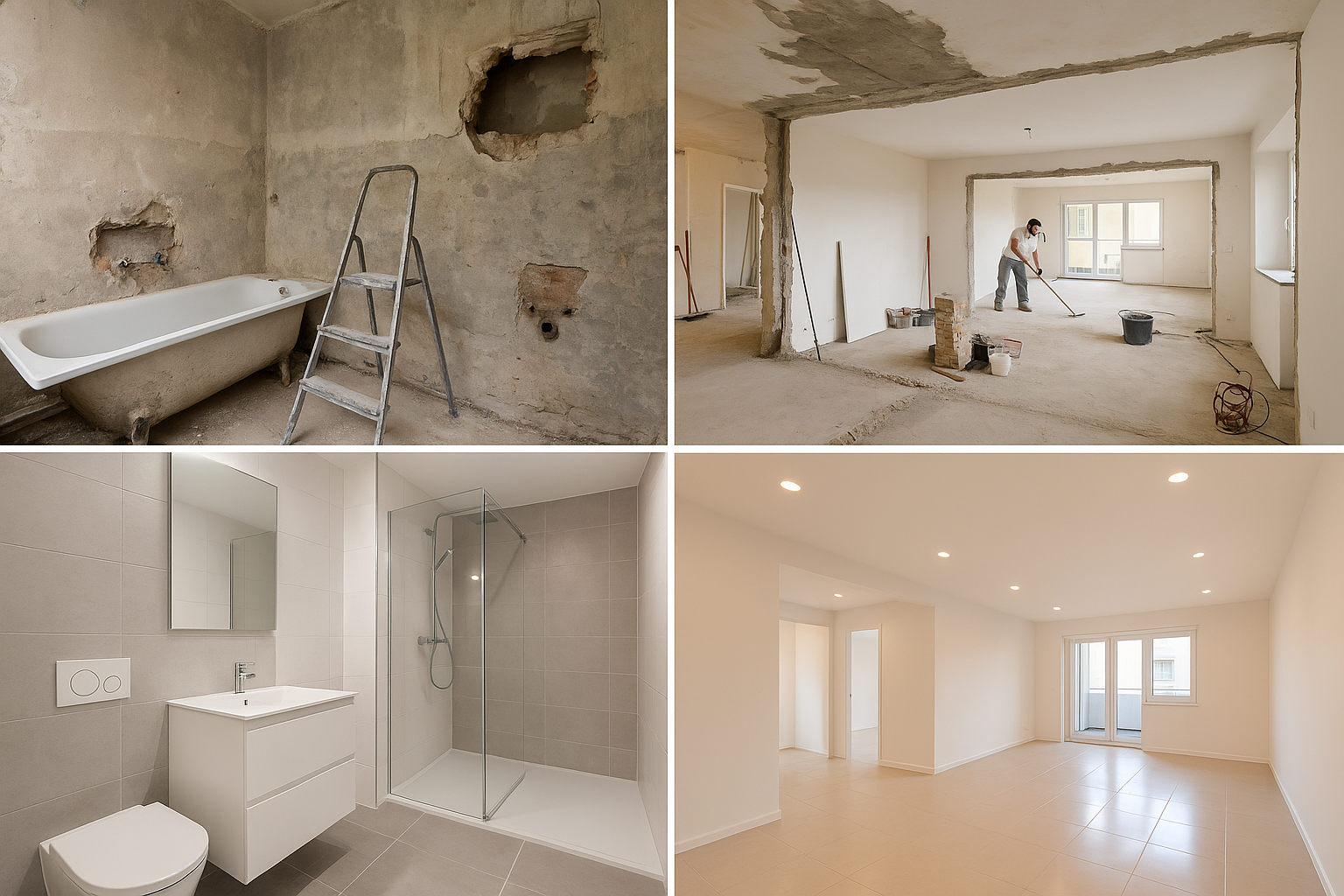 مشروع تجديد شامل للشقة: إعادة - مشروع ترميم وصيانة في المنطقة الغر…