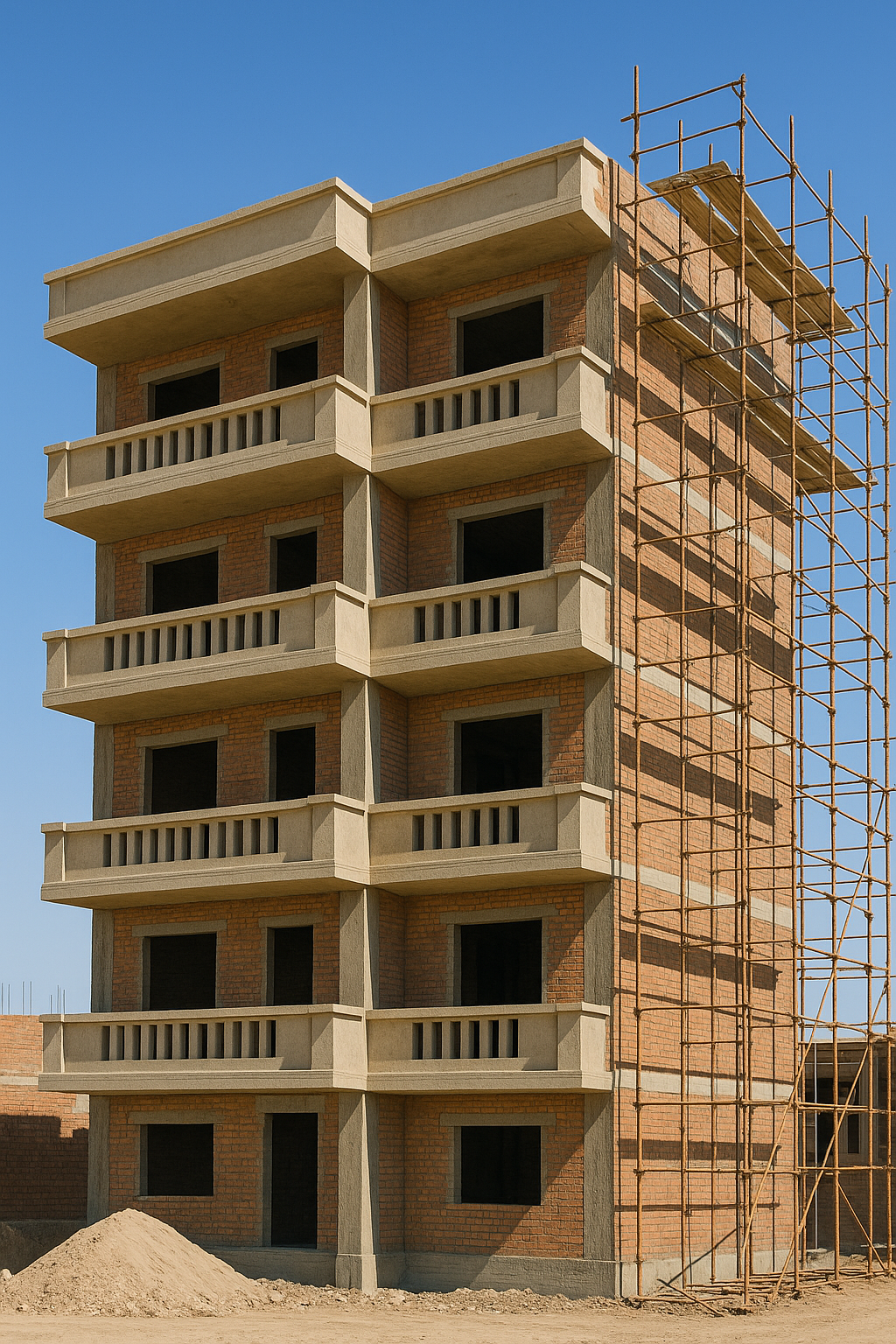 بناء عمارة سكنية مكونة من - مشروع بناء جديد في المنطقة الغربية لدى…