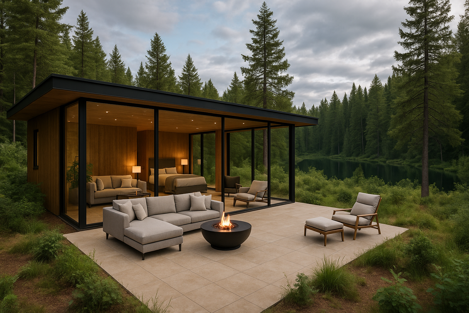 استراحة فاخرة جديدة للاسترخاء والراحة - مشروع بناء جديد في المنطق…