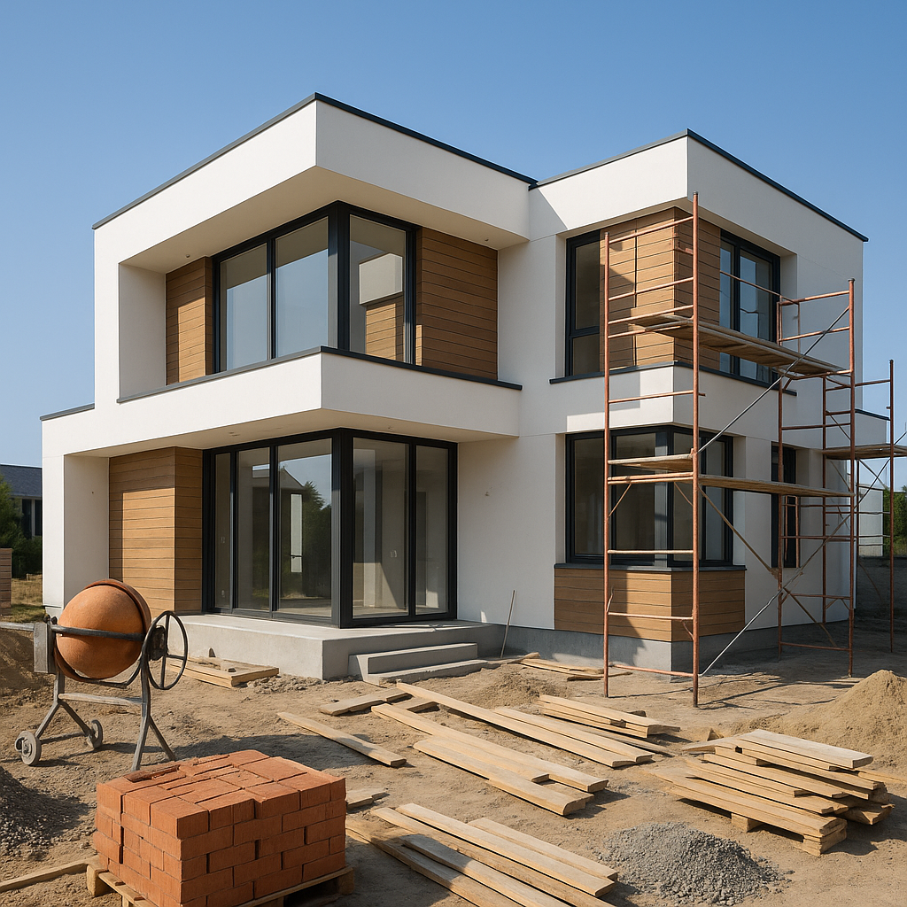 مشروع بناء جديد لفلة سكنية - مشروع تشطيب في المنطقة الوسطى لدى بوا…