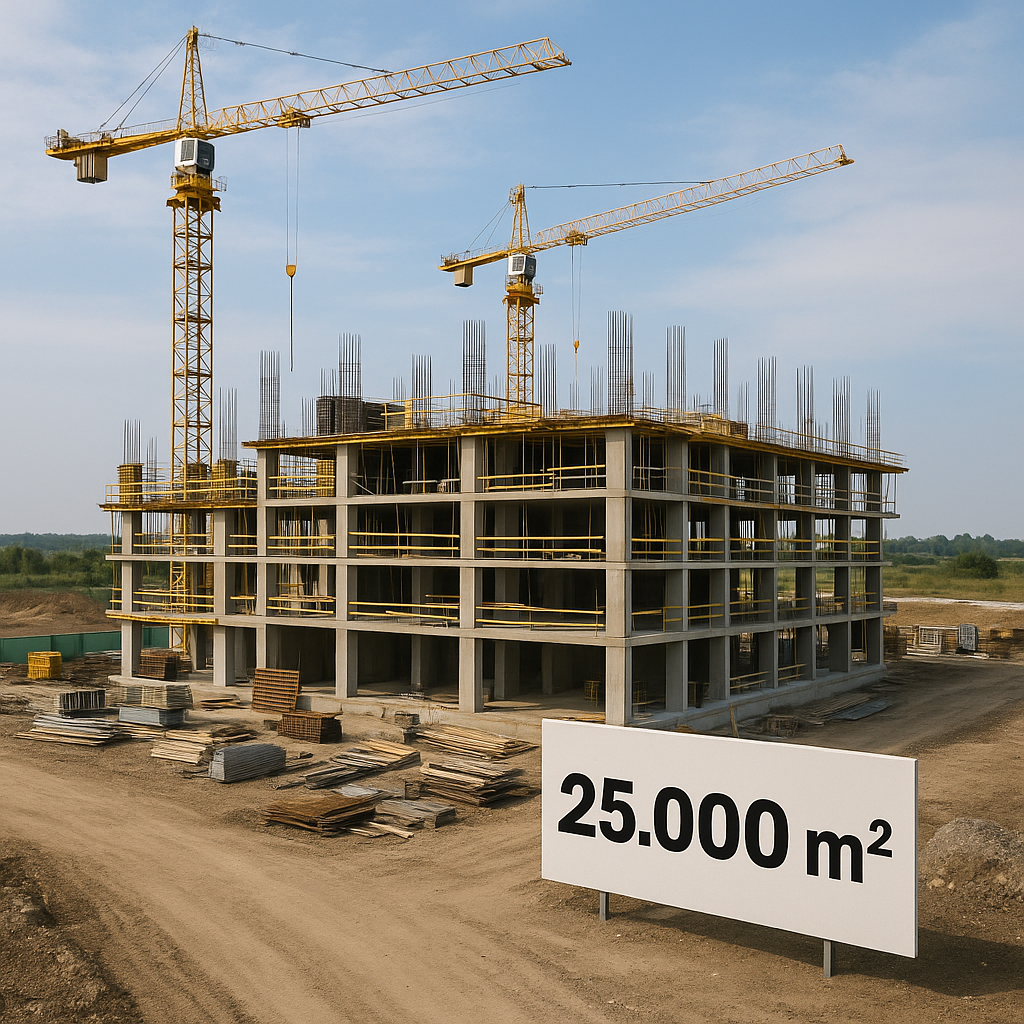 مشروع بناء جديد على مساحة - مشروع بناء جديد في المنطقة الغربية لدى…