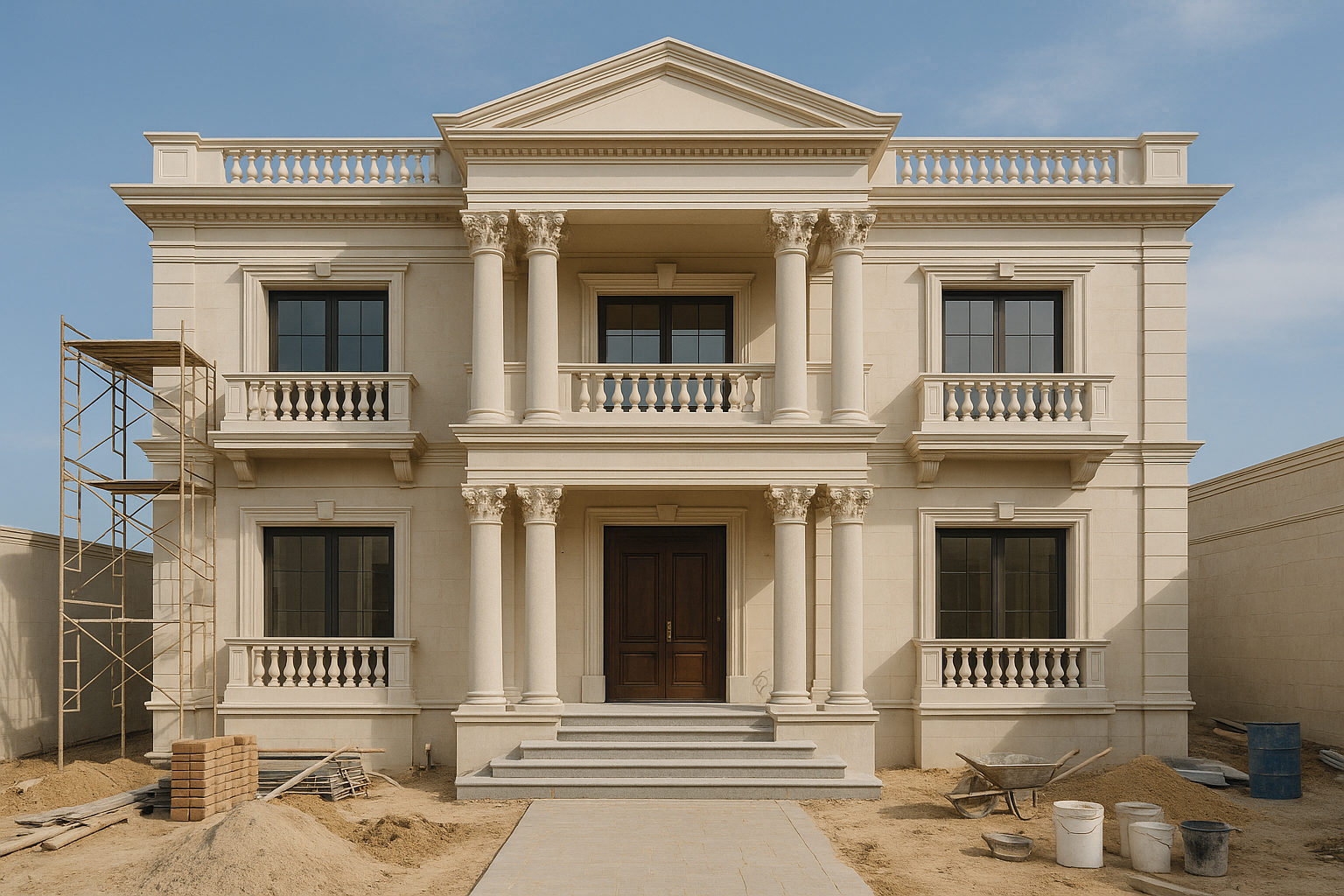 مشروع تشطيب كامل لفيلا سكنية - مشروع تشطيب في المنطقة الغربية لدى…