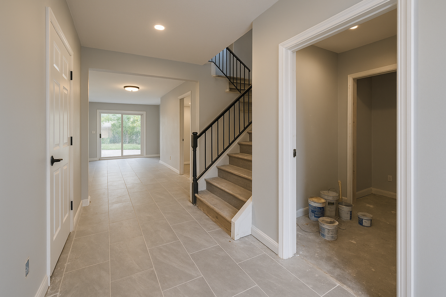 مشروع تجديد كامل لفيلا: بلاط، - مشروع ترميم وصيانة في المنطقة الغر…