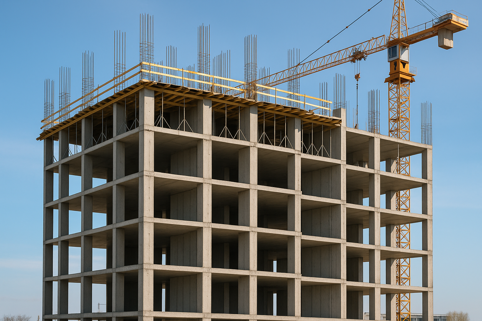 "مشروع بناء عظم جديد لهيكل - مشروع بناء جديد في المنطقة الوسطى لدى…