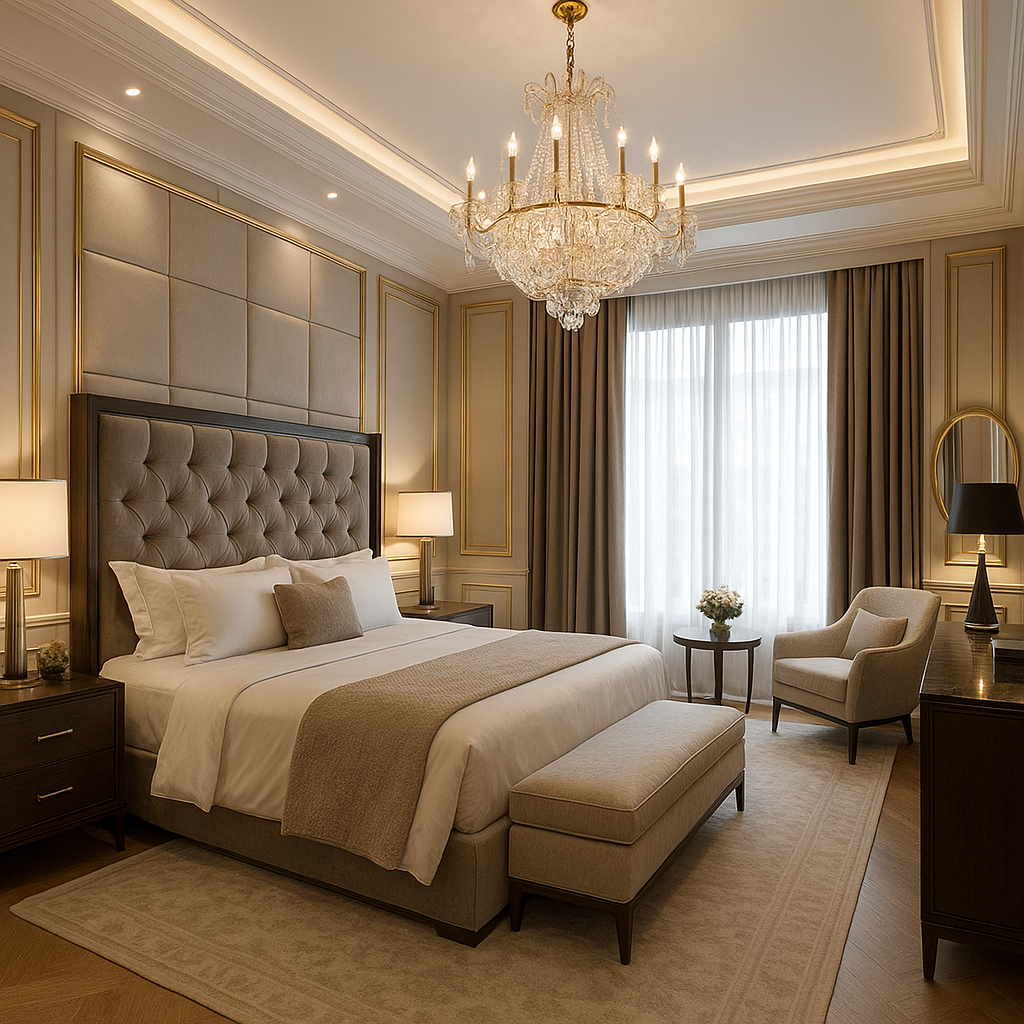 "تصميم داخلي مستعجل لجناح غرفة - مشروع ديكور في المنطقة الغربية لد…