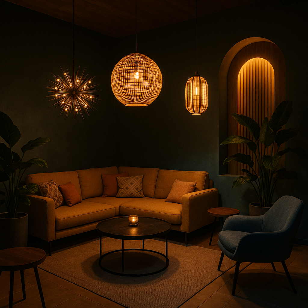 استراحة بديكورات مميزة وإضاءات مبتكرة - مشروع ديكور في المنطقة ال…