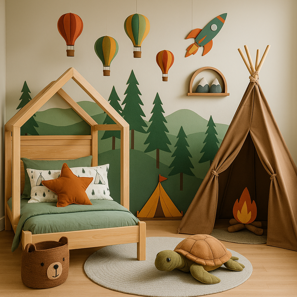 تحويل غرفة نوم الأطفال إلى - مشروع ديكور في المنطقة الشرقية لدى بو…