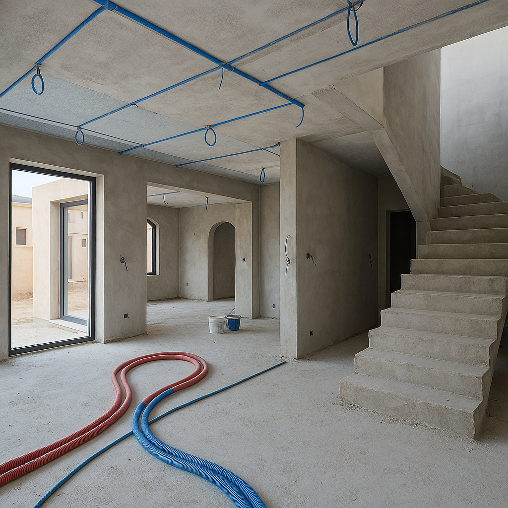 إكمال أعمال تشطيب فيلا بعد - مشروع تشطيب في المنطقة الجنوبية لدى ب…