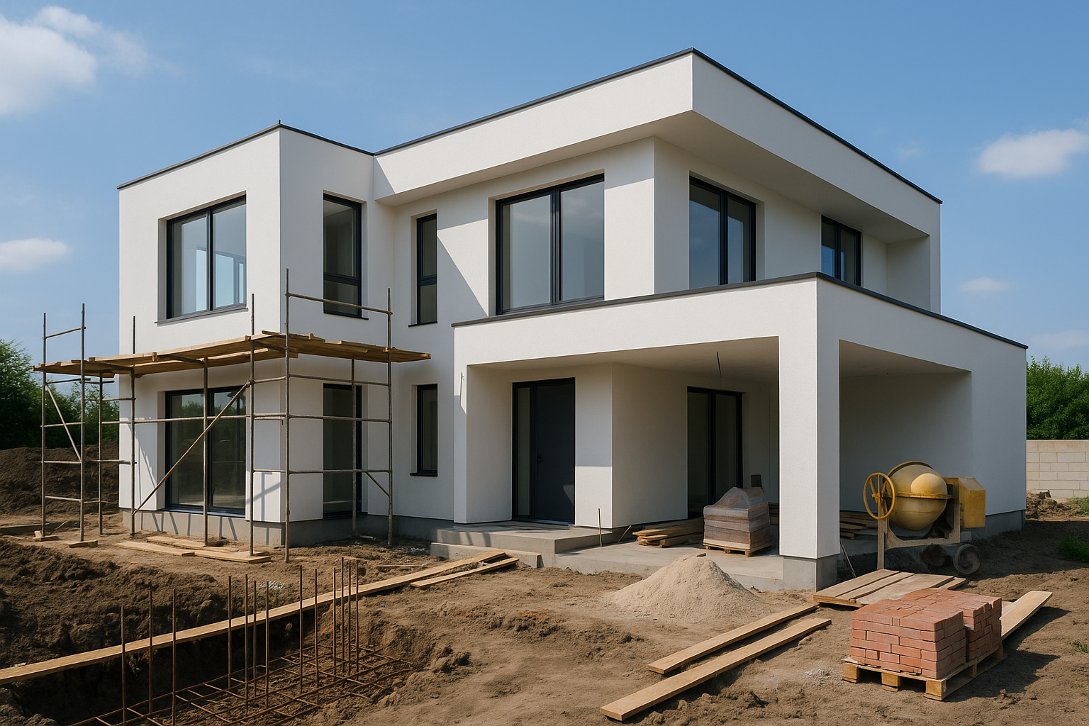 مشروع بناء جديد لفلة سكنية - مشروع بناء جديد في المنطقة الوسطى لدى…