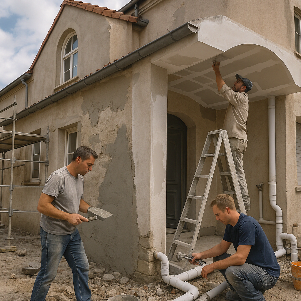 مشروع صيانة وترميم فيلا: إصلاح - مشروع ترميم وصيانة في المنطقة الو…