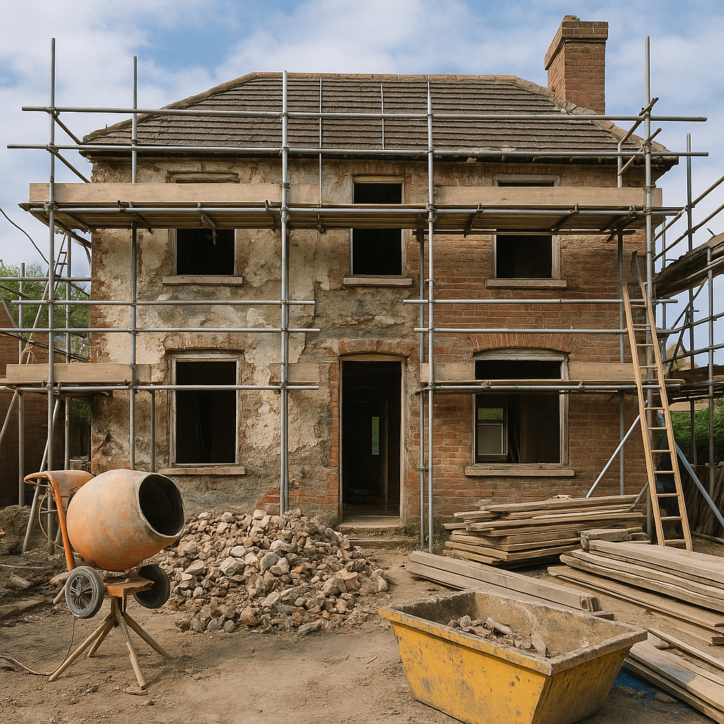 مشروع ترميم شامل لدور سكني - مشروع ترميم وصيانة في المنطقة الوسطى…