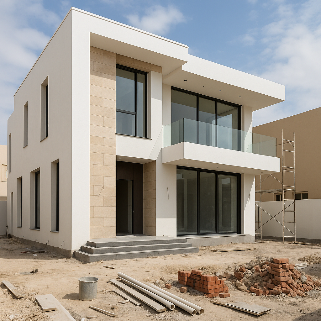 مشروع تشطيب فله بجودة عالية - مشروع تشطيب في المنطقة الوسطى لدى بو…