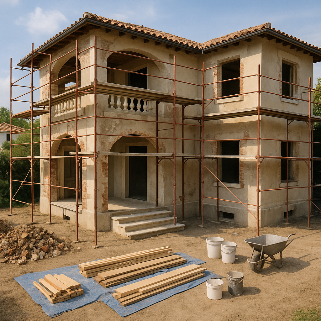 مشروع ترميم وتجديد شامل لفيلا - مشروع تشطيب في المنطقة الوسطى لدى…