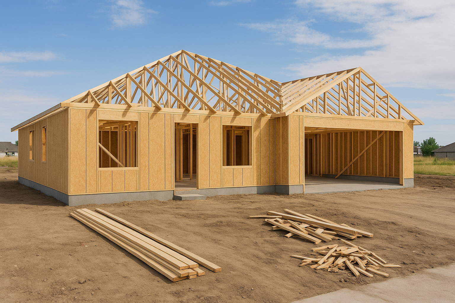 مشروع بناء جديد لدور أرضي - مشروع بناء جديد في المنطقة الغربية لدى…