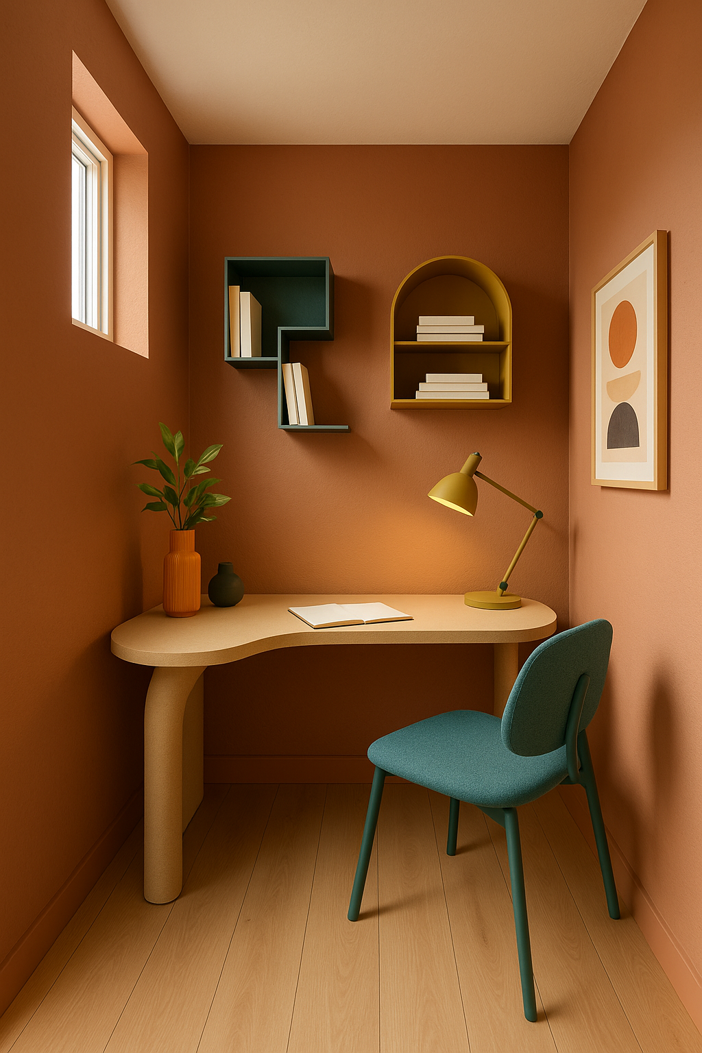 تحويل غرفة صغيرة إلى مساحة - مشروع ديكور في المنطقة الوسطى لدى بوا…