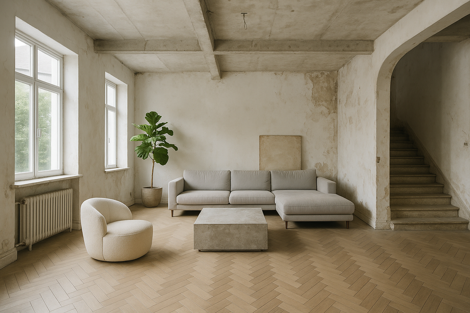 "تصميم داخلي حديث لفلة تحتاج - مشروع ديكور في المنطقة الجنوبية لدى…