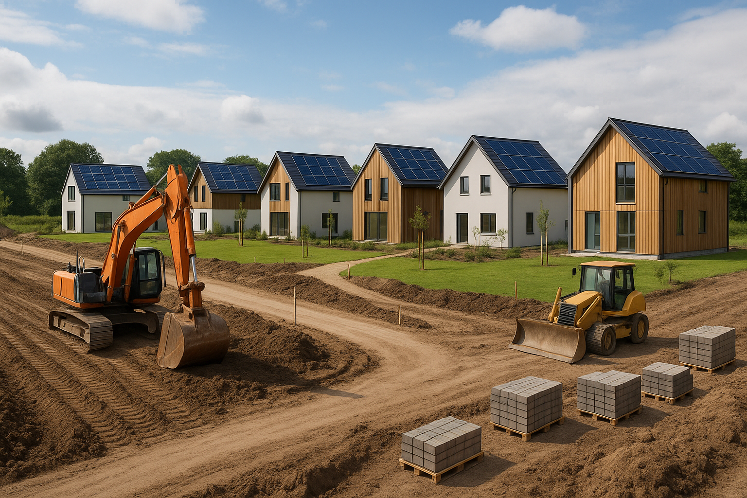 بناء وتطوير أرض جديدة لمشروع - مشروع بناء جديد في المنطقة الغربية…