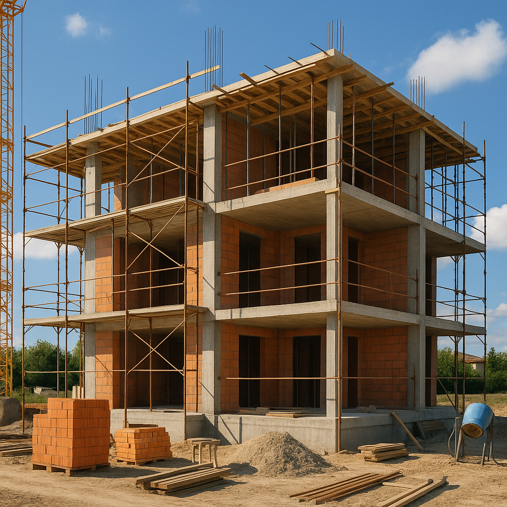 مشروع بناء جديد لمبنى سكني - مشروع بناء جديد في المنطقة الوسطى لدى…