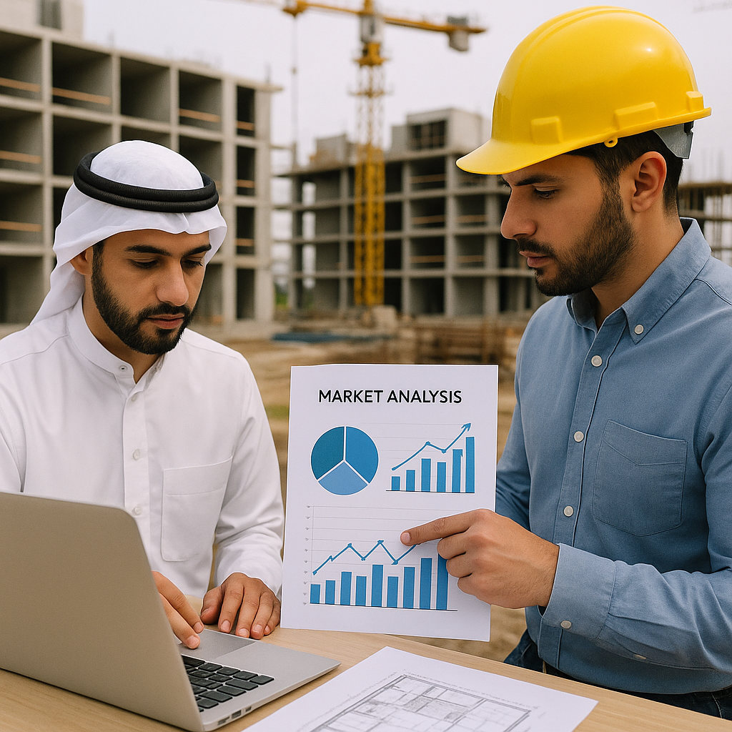 أهمية دراسة السوق قبل البناء