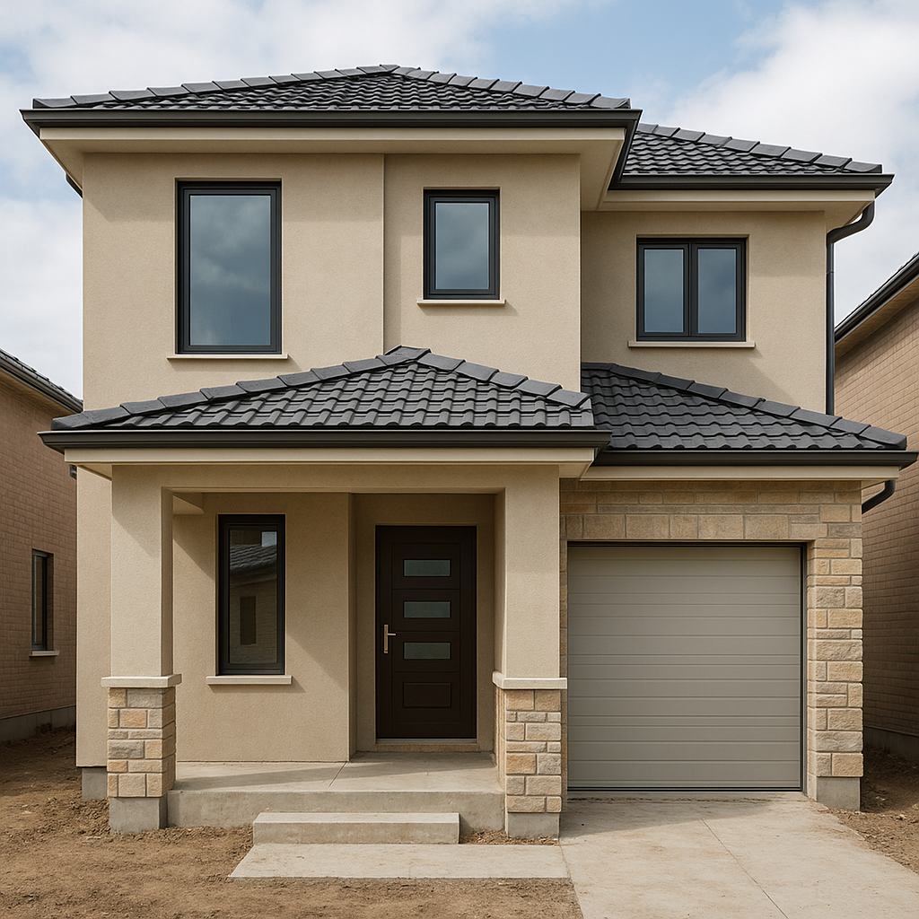 تشطيب واجهة وحوش لمنزل سكني - مشروع تشطيب في المنطقة الوسطى لدى بو…