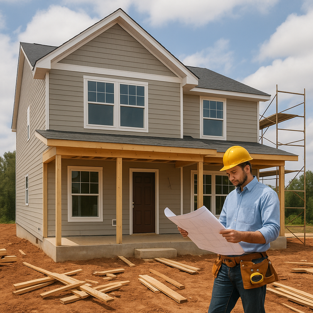 بناء منزل جديد بمواصفات مخصصة - مشروع بناء جديد في المنطقة الوسطى…