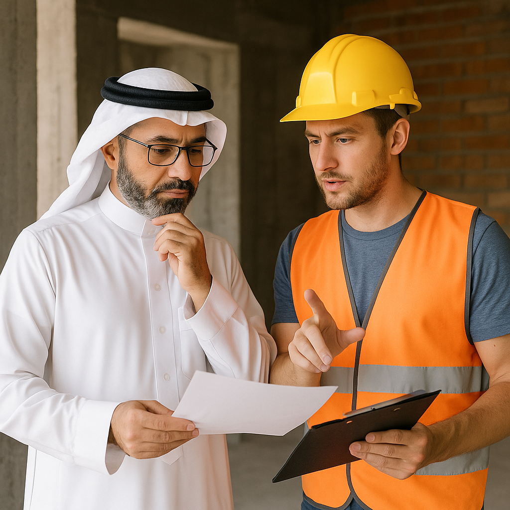 كيف تضمن حقوقك مع المقاول