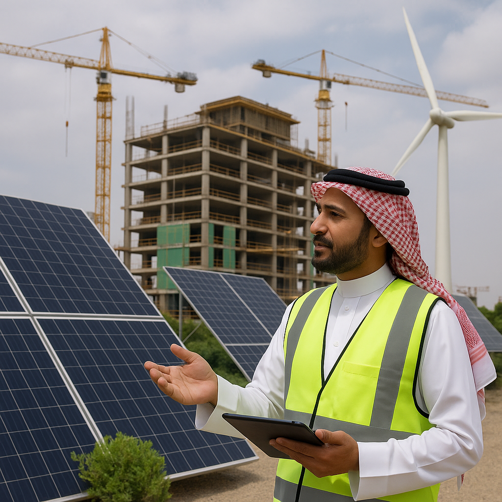 أحدث تقنيات البناء الأخضر في المملكة