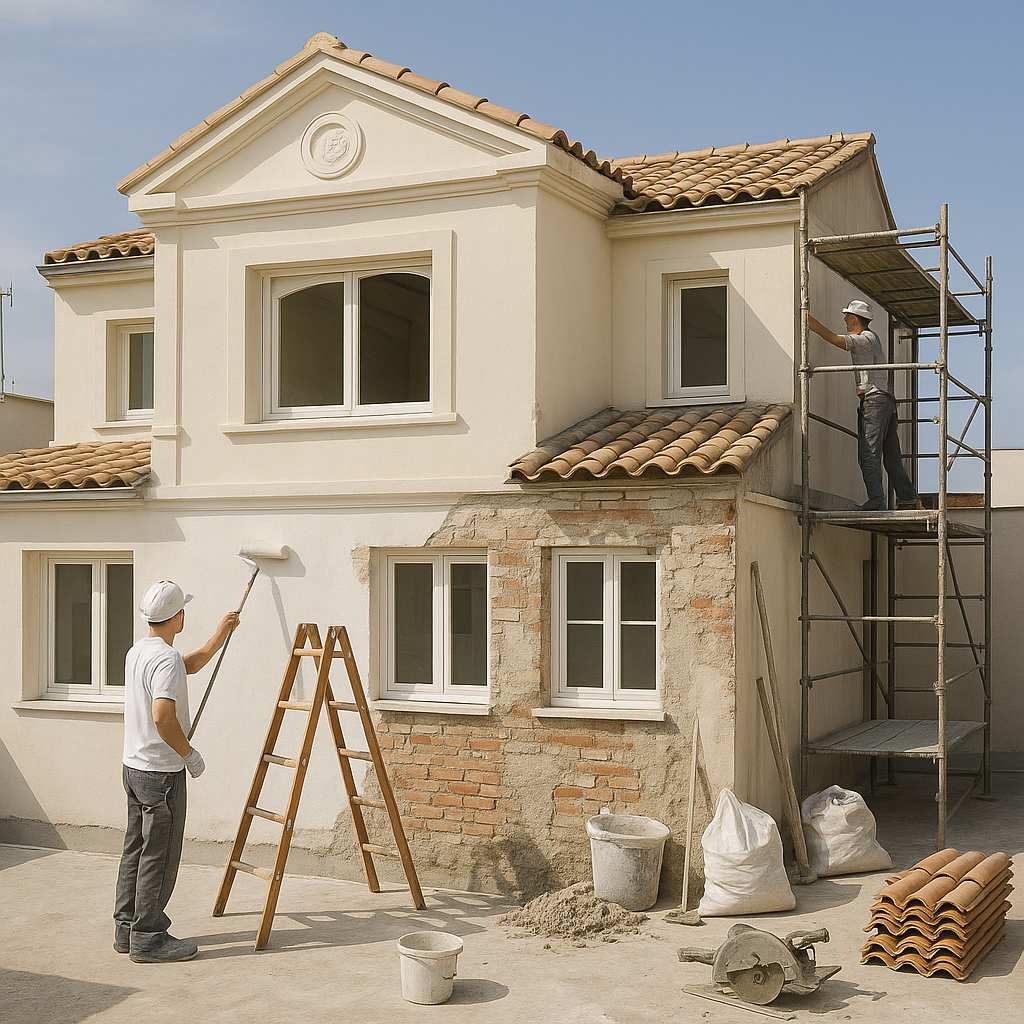 ترميم وتجديد فيلا روف: مشروع - مشروع ترميم وصيانة في المنطقة الغرب…