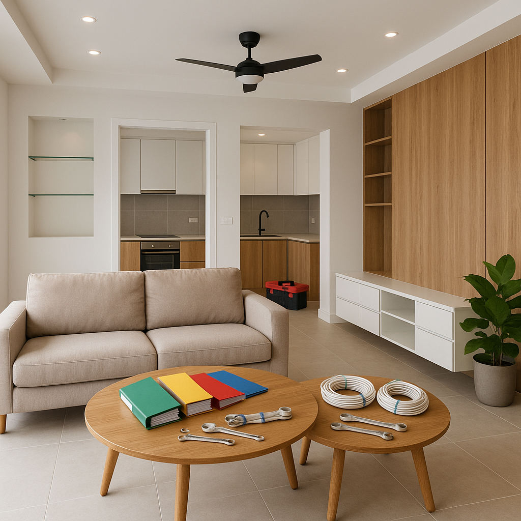 تشطيب شامل لمنزل جديد بحلول - مشروع تشطيب في المنطقة الوسطى لدى بو…