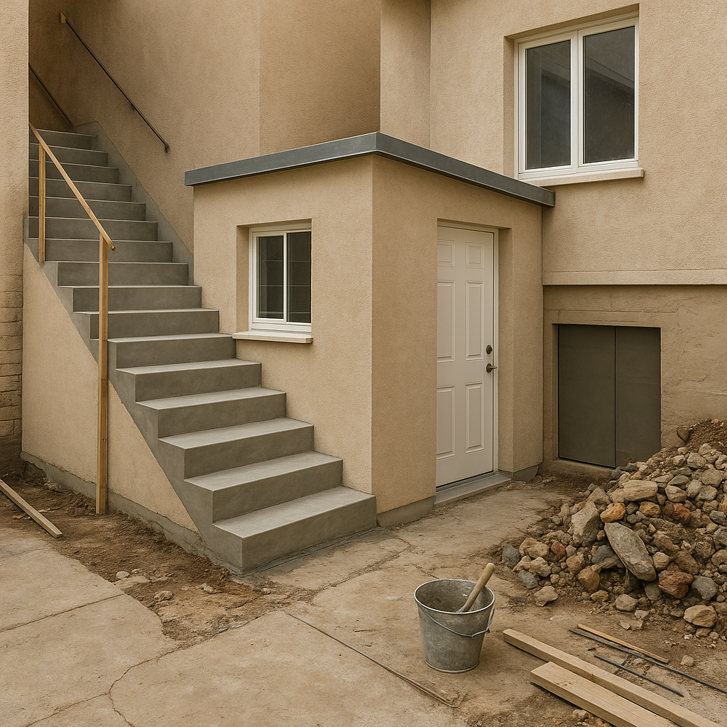 تجديد الملحق والمستودع الخارجي وإعادة - مشروع ترميم وصيانة في الم…