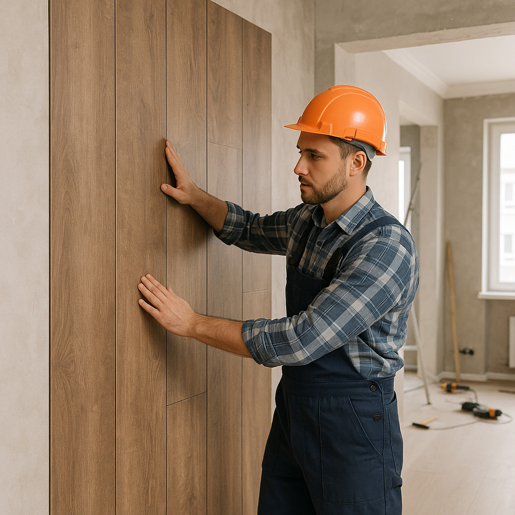 مصمم ديكور لتركيب بديل شيبورد - مشروع ديكور في المنطقة الوسطى لدى…