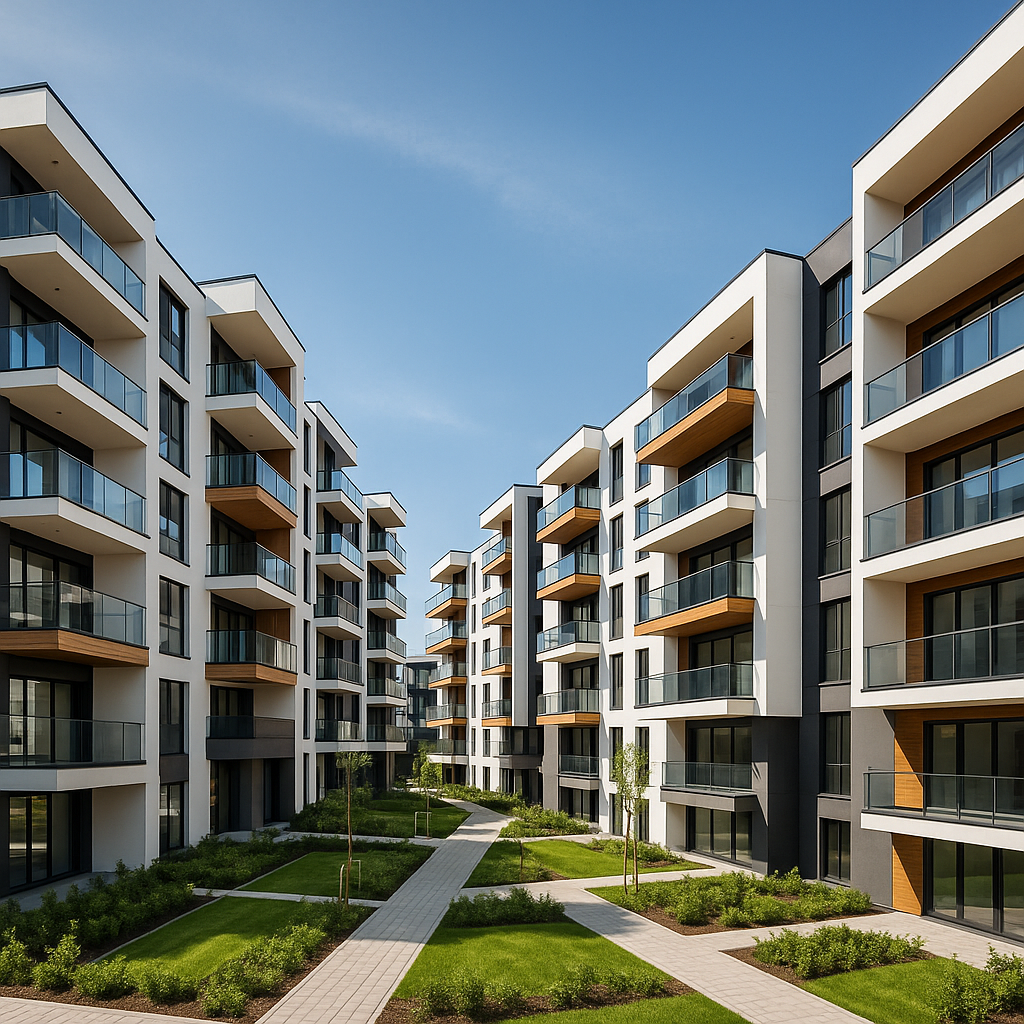 بناء جديد لمجمع سكني فاخر - مشروع بناء جديد في المنطقة الغربية لدى…