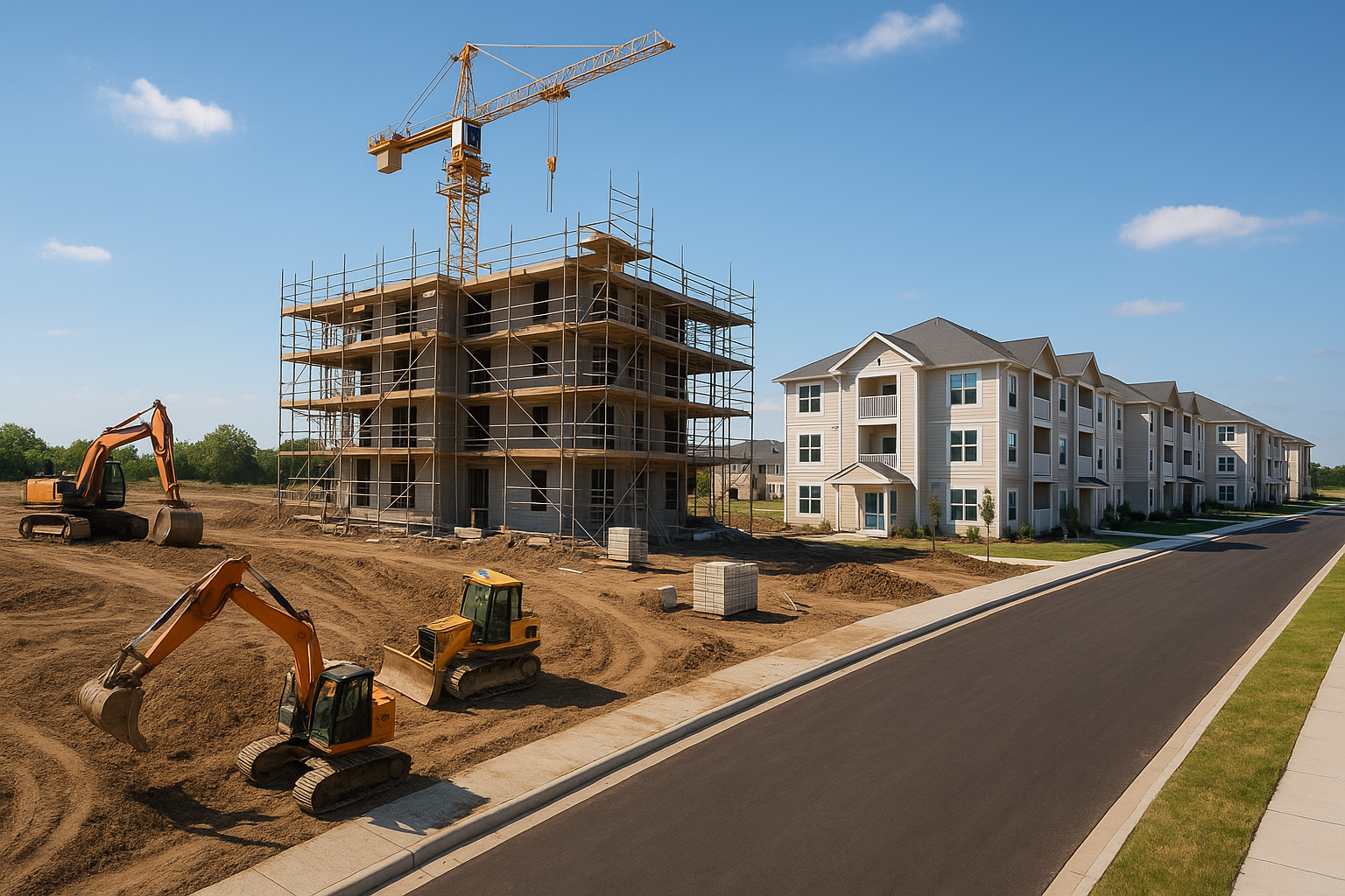 بناء جديد: تطوير قطعة أرض - مشروع بناء جديد في المنطقة الغربية لدى…