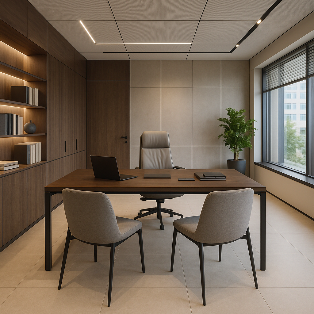 تشطيب مكتب احترافي يلبي أعلى - مشروع تشطيب في المنطقة الشرقية لدى…