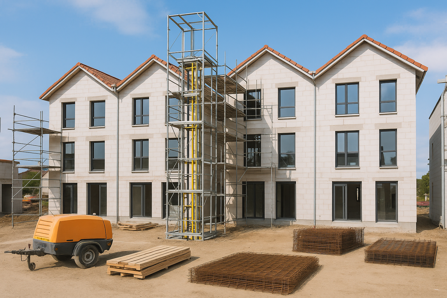 مشروع بناء جديد لأربع فلل - مشروع بناء جديد في المنطقة الشرقية لدى…