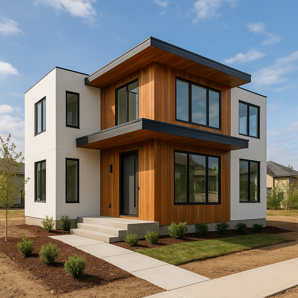 بناء حديث لقطعة أرض جديدة - مشروع بناء جديد في المنطقة الشرقية لدى…