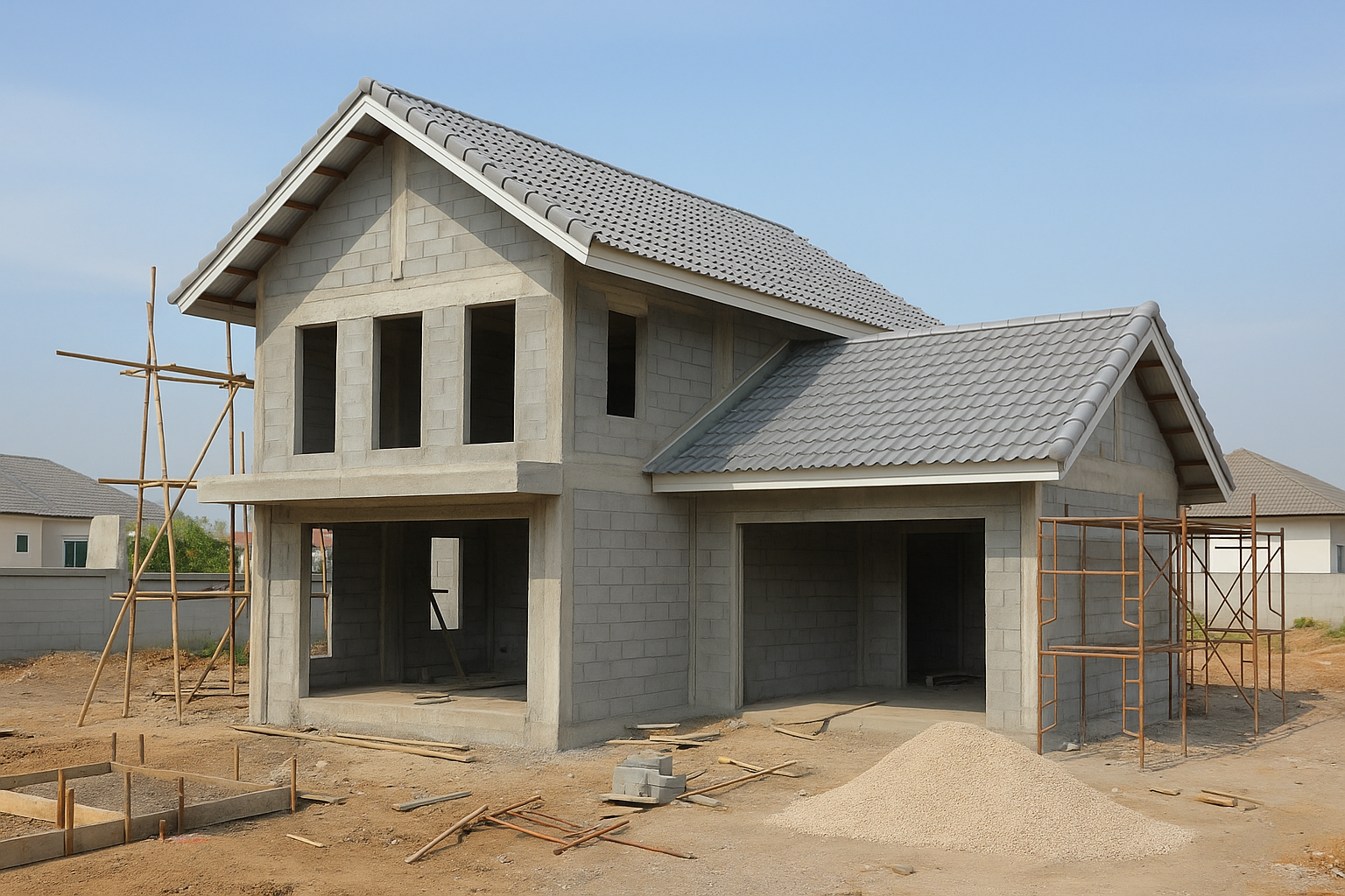 مشروع بناء جديد: تصميم وتنفيذ - مشروع بناء جديد في المنطقة الغربية…